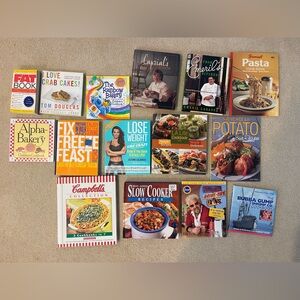 Assorted Cookbook Bundle - Mixed Bundle and Dessert Cookbooks